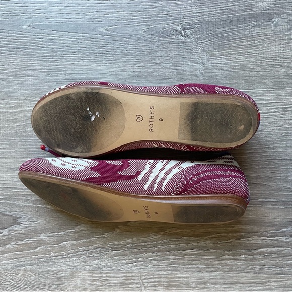 Rothy’s Botanical Burgundy Flats - Picture 5 of 5